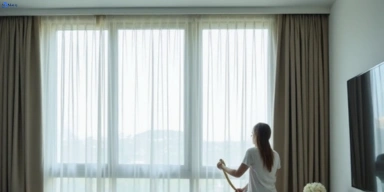 Delicate sheer drape cleaning ashburton-vic Matty Curtain Cleaning